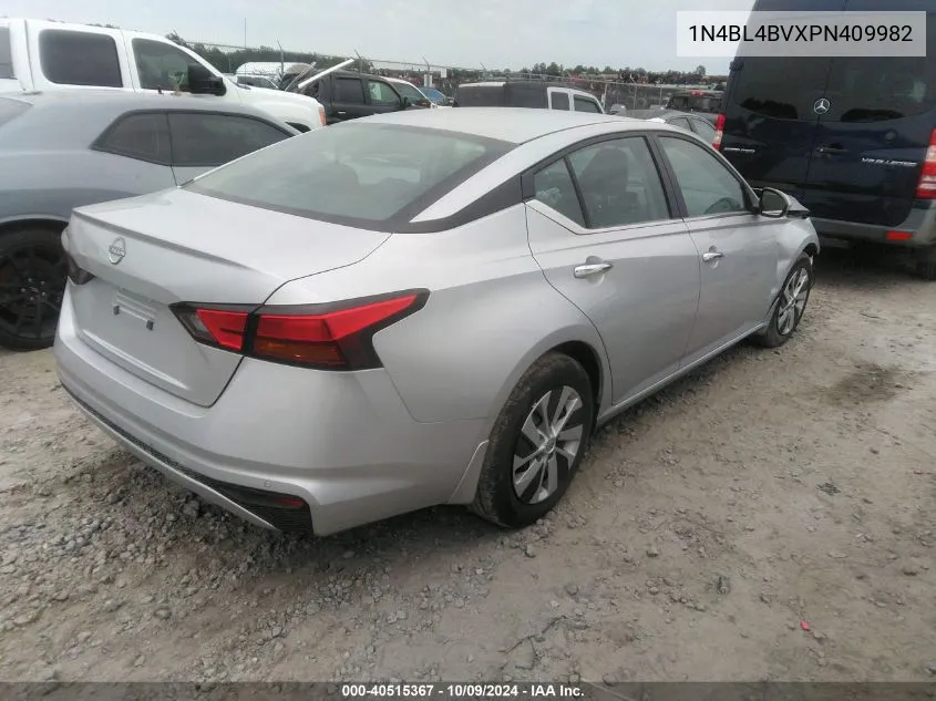 2023 Nissan Altima S VIN: 1N4BL4BVXPN409982 Lot: 40515367