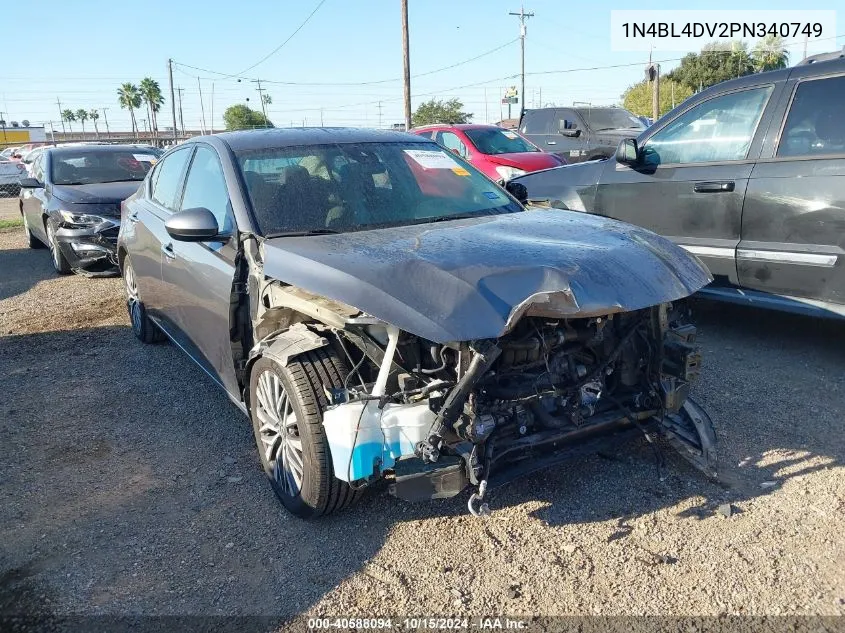 2023 Nissan Altima Sv Fwd VIN: 1N4BL4DV2PN340749 Lot: 40588094