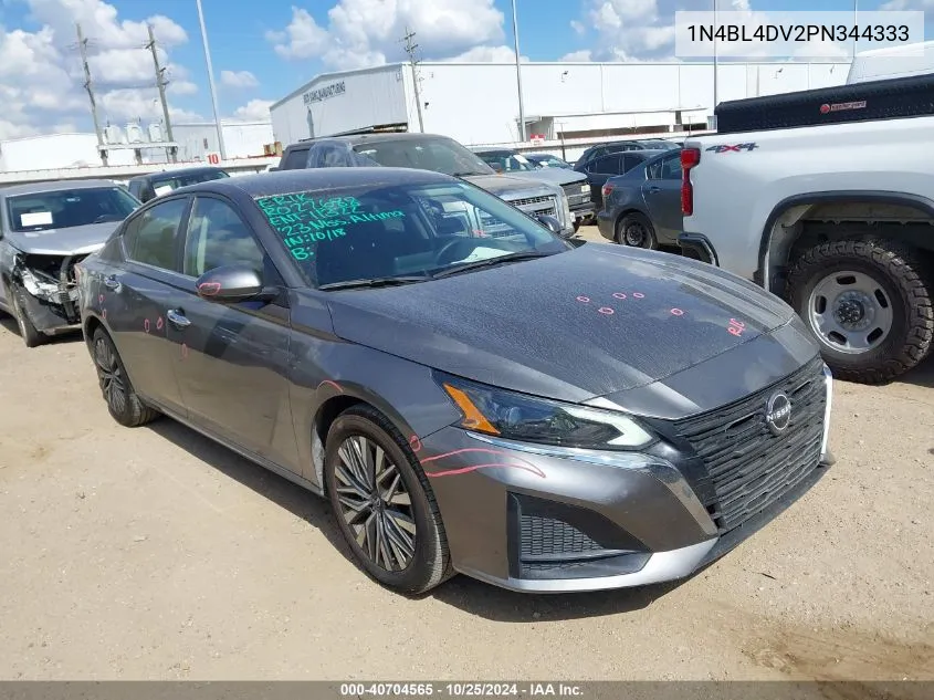 2023 Nissan Altima Sv Fwd VIN: 1N4BL4DV2PN344333 Lot: 40704565