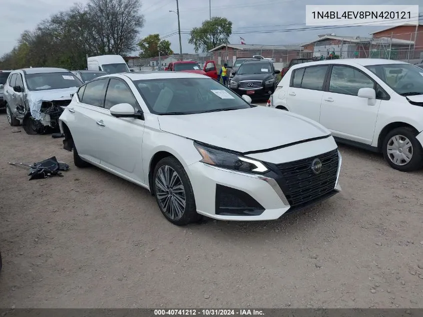 2023 Nissan Altima Sl Fwd VIN: 1N4BL4EV8PN420121 Lot: 40741212