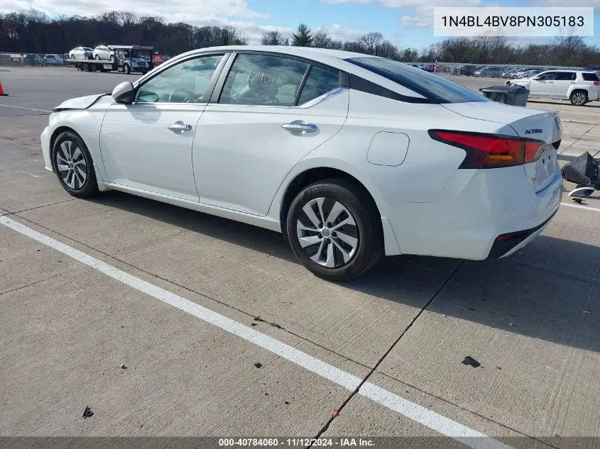 2023 Nissan Altima S Fwd VIN: 1N4BL4BV8PN305183 Lot: 40784060