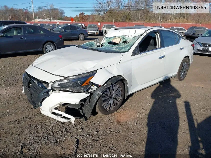 2023 Nissan Altima Sv Intelligent Awd VIN: 1N4BL4DW8PN408755 Lot: 40798578