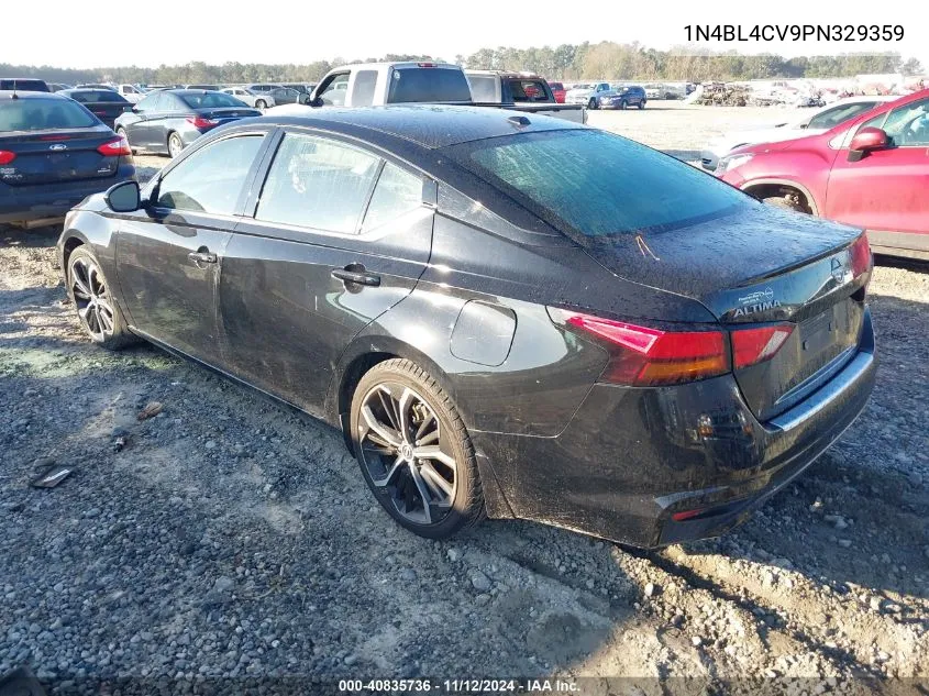 2023 Nissan Altima Sr Fwd VIN: 1N4BL4CV9PN329359 Lot: 40835736