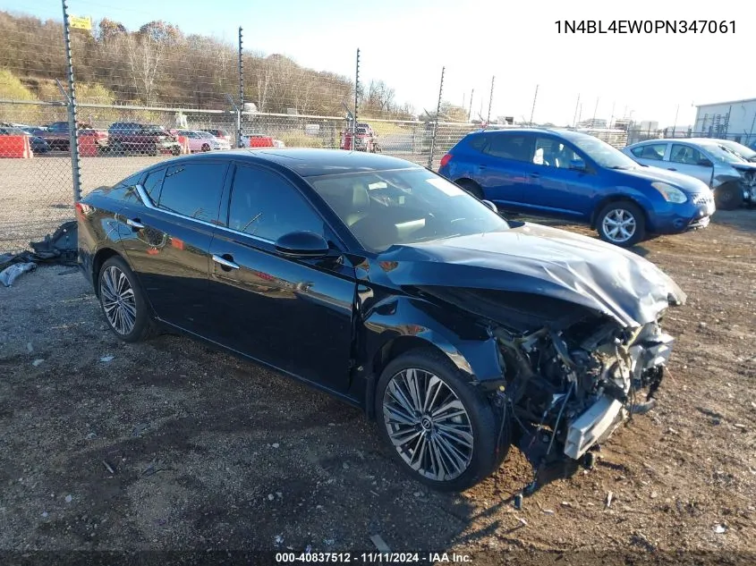 2023 Nissan Altima Sl Intelligent Awd VIN: 1N4BL4EW0PN347061 Lot: 40837512