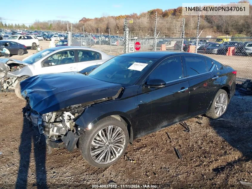 2023 Nissan Altima Sl Intelligent Awd VIN: 1N4BL4EW0PN347061 Lot: 40837512