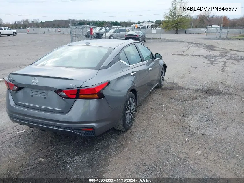 2023 Nissan Altima Sv Fwd VIN: 1N4BL4DV7PN346577 Lot: 40904339