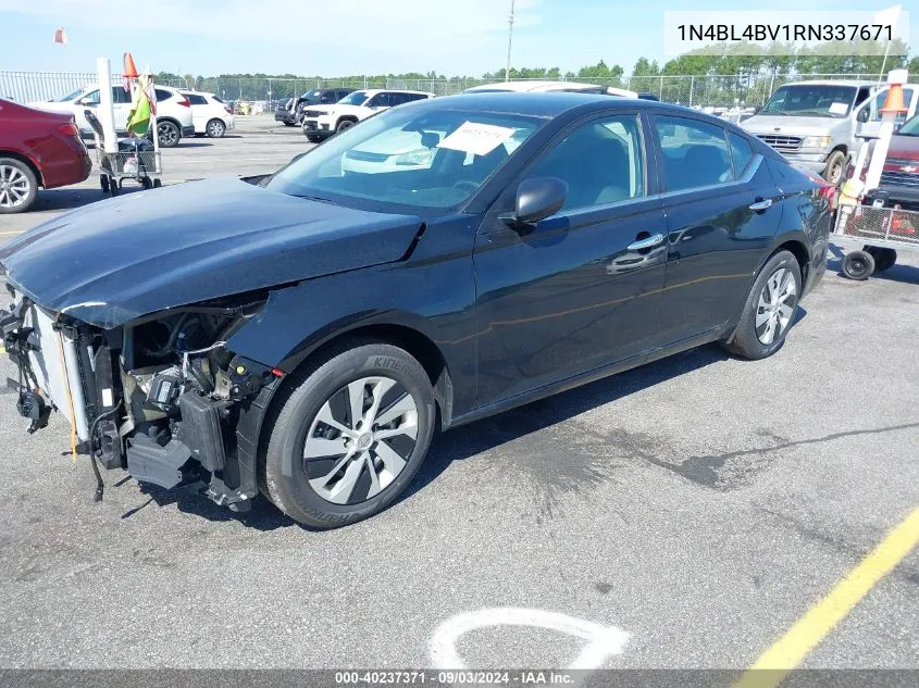 2024 Nissan Altima S Fwd VIN: 1N4BL4BV1RN337671 Lot: 40237371