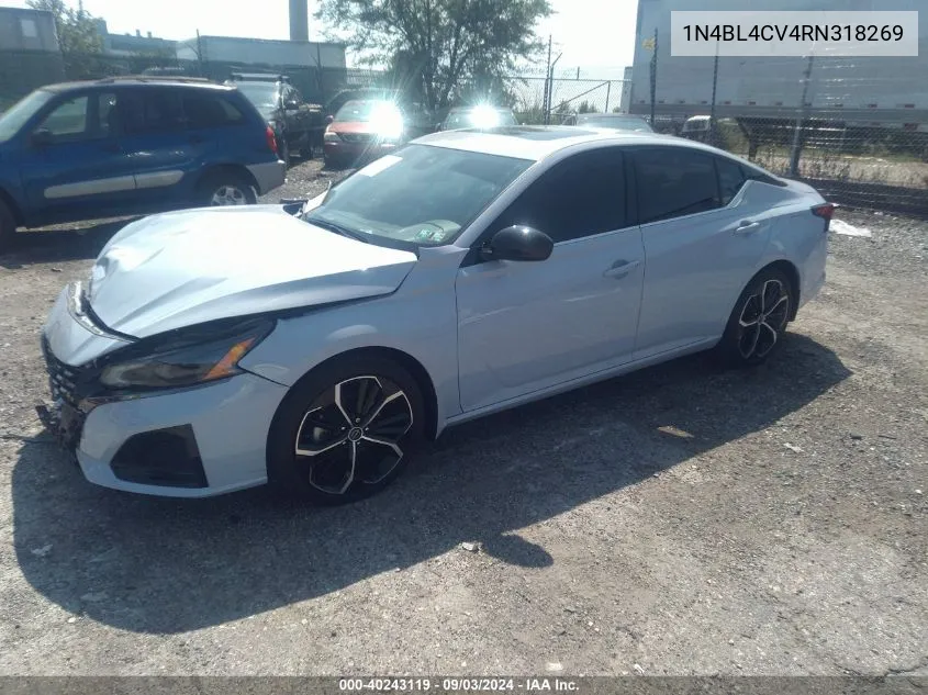 2024 Nissan Altima Sr Fwd VIN: 1N4BL4CV4RN318269 Lot: 40243119