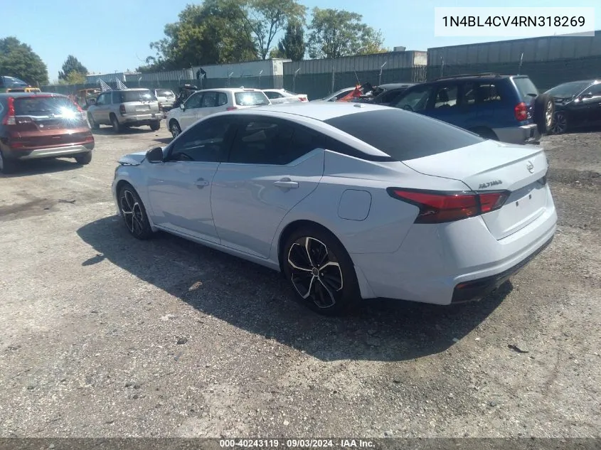 1N4BL4CV4RN318269 2024 Nissan Altima Sr Fwd