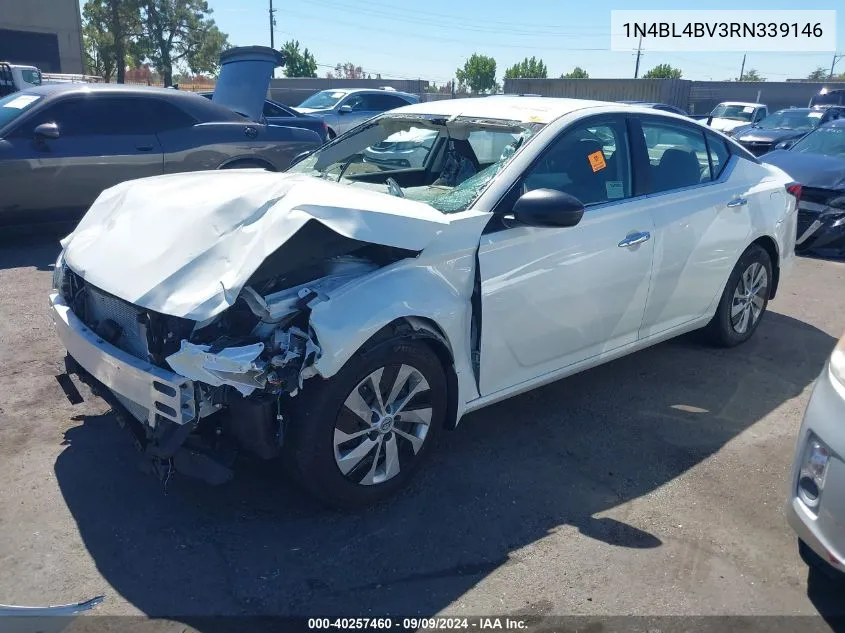 2024 Nissan Altima S Fwd VIN: 1N4BL4BV3RN339146 Lot: 40257460