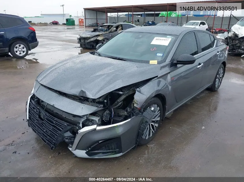 2024 Nissan Altima Sv Fwd VIN: 1N4BL4DV0RN330501 Lot: 40264457