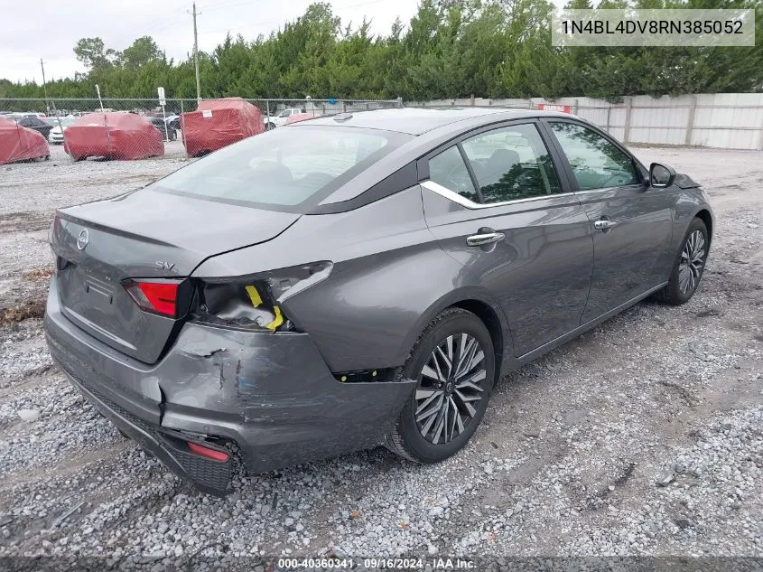 2024 Nissan Altima Sv Fwd VIN: 1N4BL4DV8RN385052 Lot: 40360341