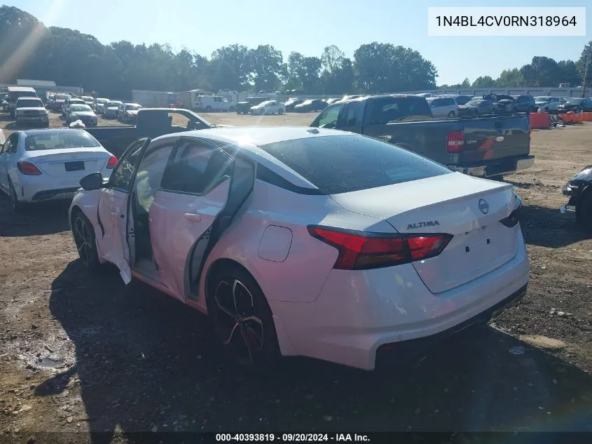 1N4BL4CV0RN318964 2024 Nissan Altima Sr Fwd