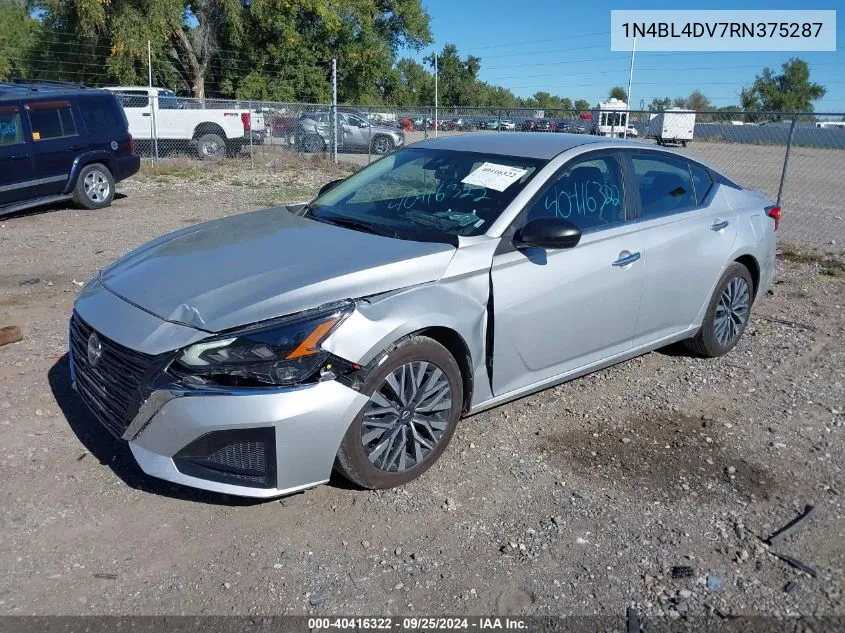 2024 Nissan Altima Sv Fwd VIN: 1N4BL4DV7RN375287 Lot: 40416322