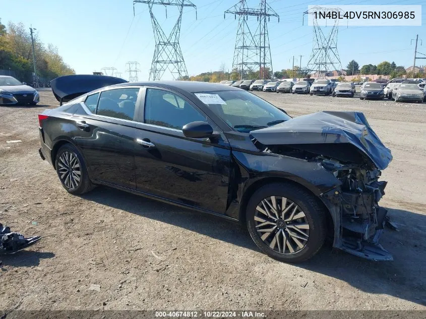 2024 Nissan Altima Sv Fwd VIN: 1N4BL4DV5RN306985 Lot: 40674812