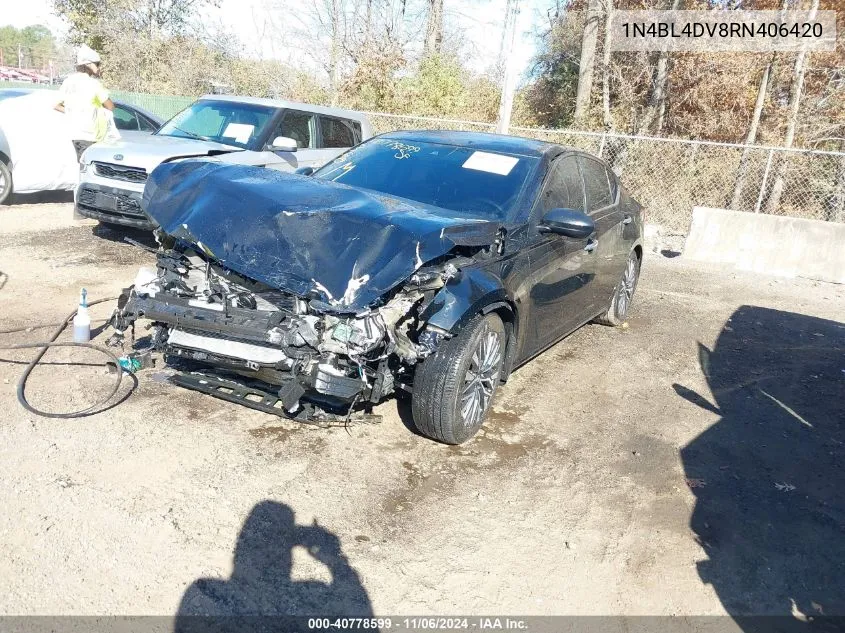 2024 Nissan Altima Sv Fwd VIN: 1N4BL4DV8RN406420 Lot: 40778599