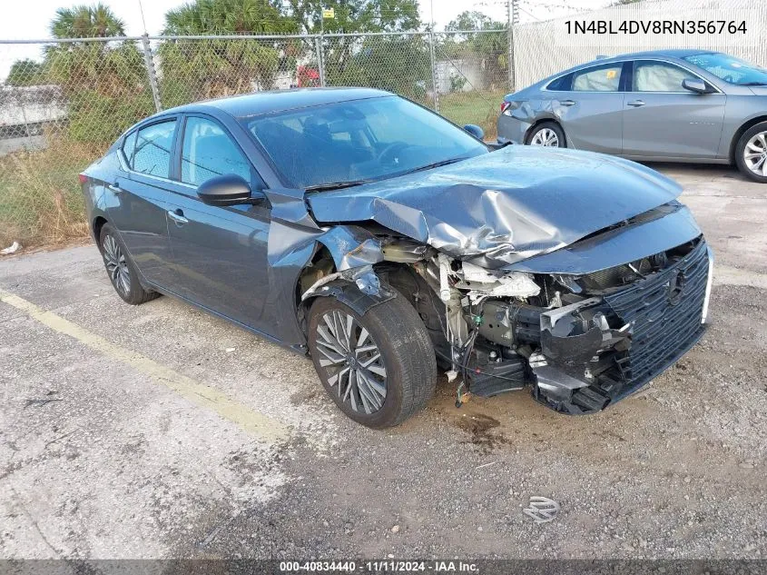 2024 Nissan Altima Sv VIN: 1N4BL4DV8RN356764 Lot: 40834440