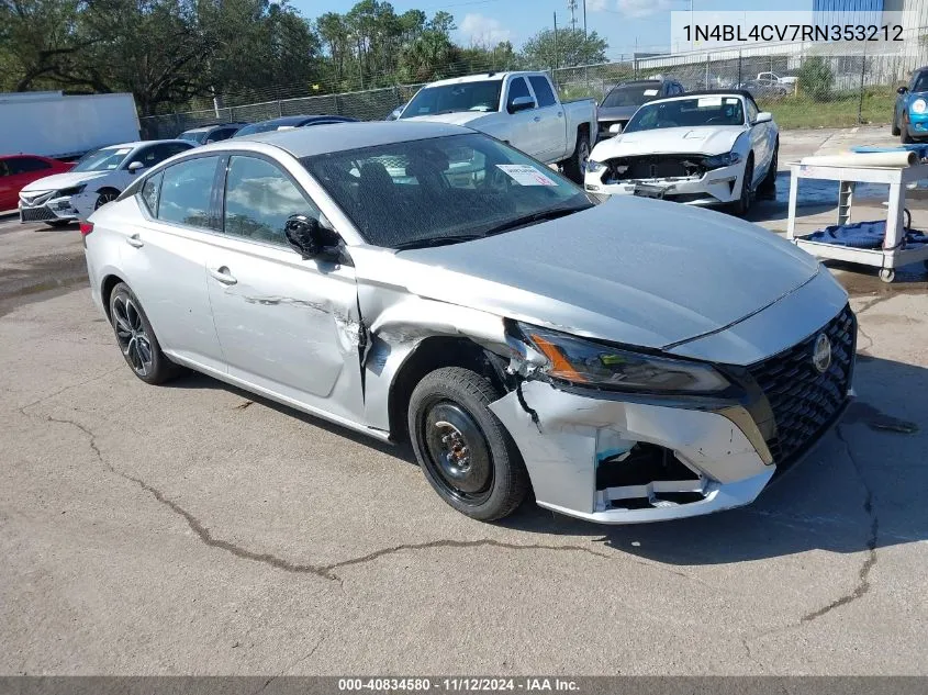 2024 Nissan Altima Sr Fwd VIN: 1N4BL4CV7RN353212 Lot: 40834580