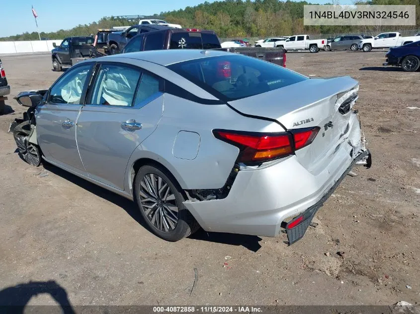 2024 Nissan Altima Sv Fwd VIN: 1N4BL4DV3RN324546 Lot: 40872858