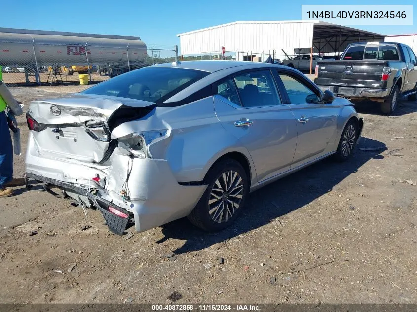 2024 Nissan Altima Sv Fwd VIN: 1N4BL4DV3RN324546 Lot: 40872858