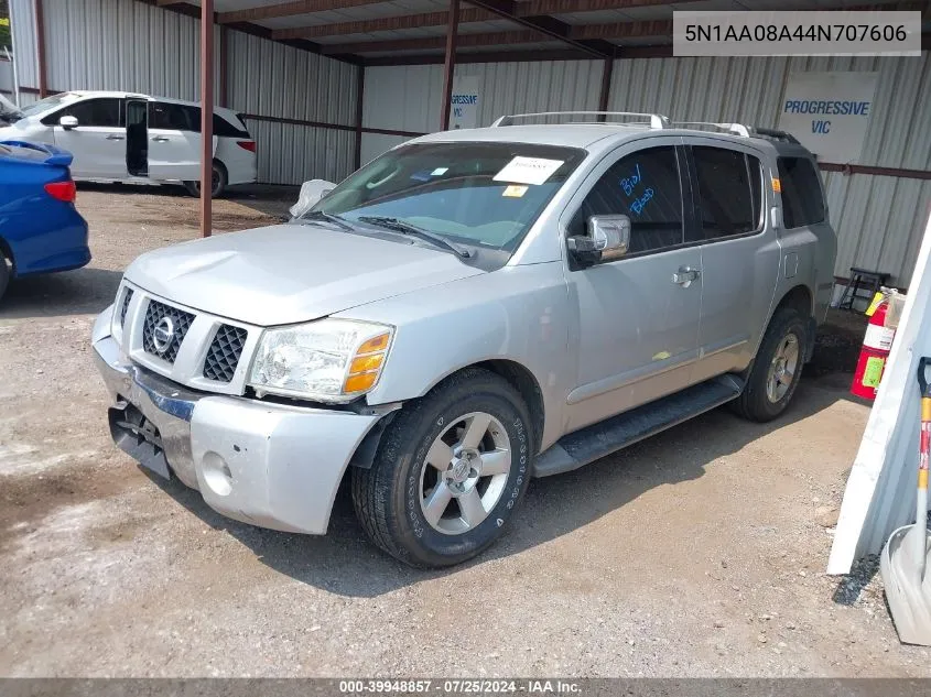 5N1AA08A44N707606 2004 Nissan Pathfinder Armada Se