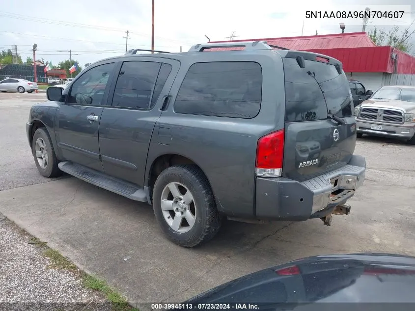 5N1AA08A96N704607 2006 Nissan Armada Se