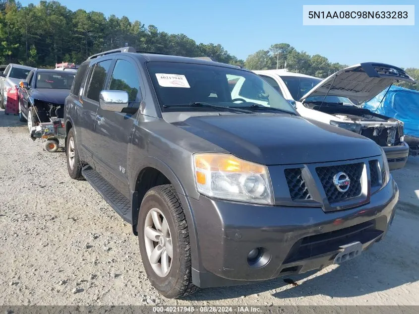 5N1AA08C98N633283 2008 Nissan Armada Se