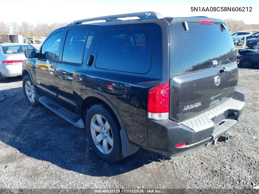 5N1AA08C58N606212 2008 Nissan Armada Le