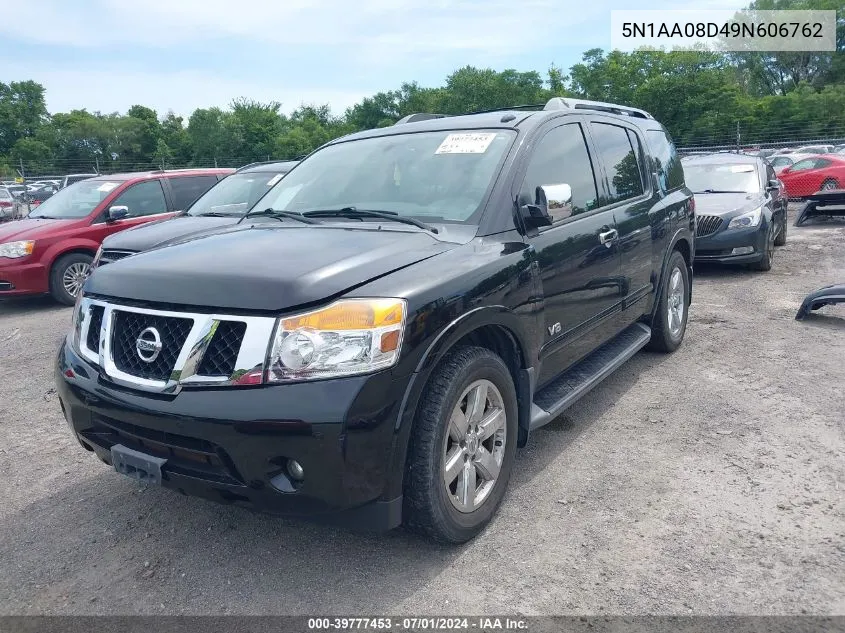 5N1AA08D49N606762 2009 Nissan Armada Le