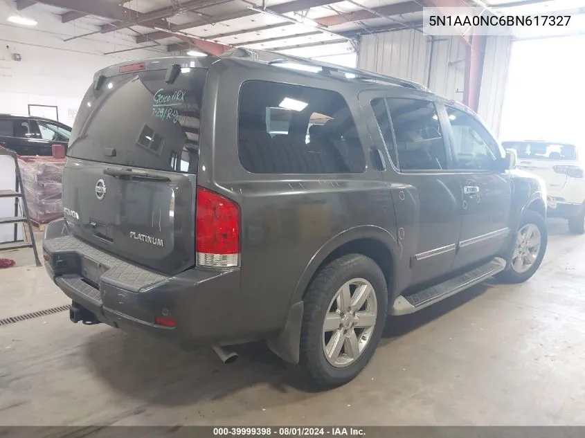 5N1AA0NC6BN617327 2011 Nissan Armada Platinum