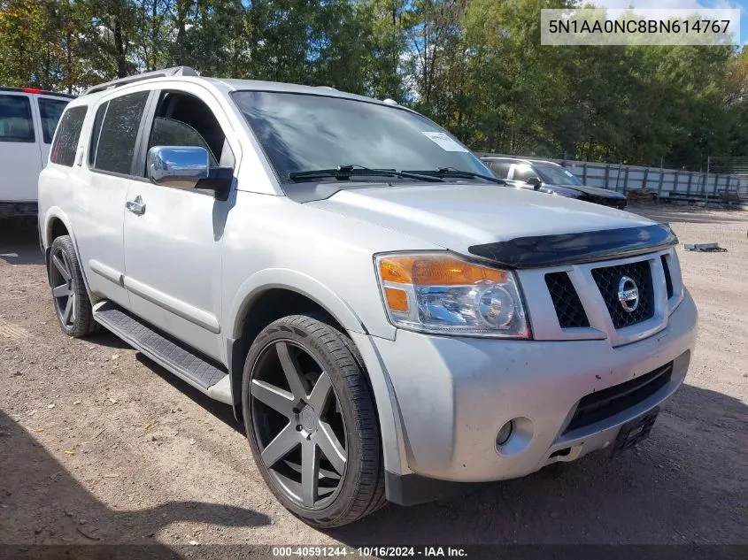 2011 Nissan Armada Sv VIN: 5N1AA0NC8BN614767 Lot: 40591244