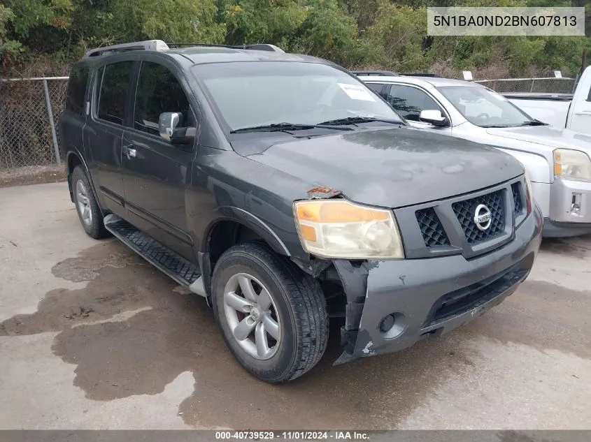 5N1BA0ND2BN607813 2011 Nissan Armada Sv