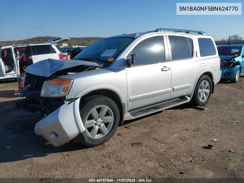 5N1BA0NF5BN624770 2011 Nissan Armada Platinum