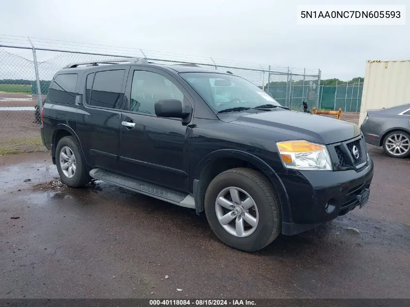 5N1AA0NC7DN605593 2013 Nissan Armada Sv