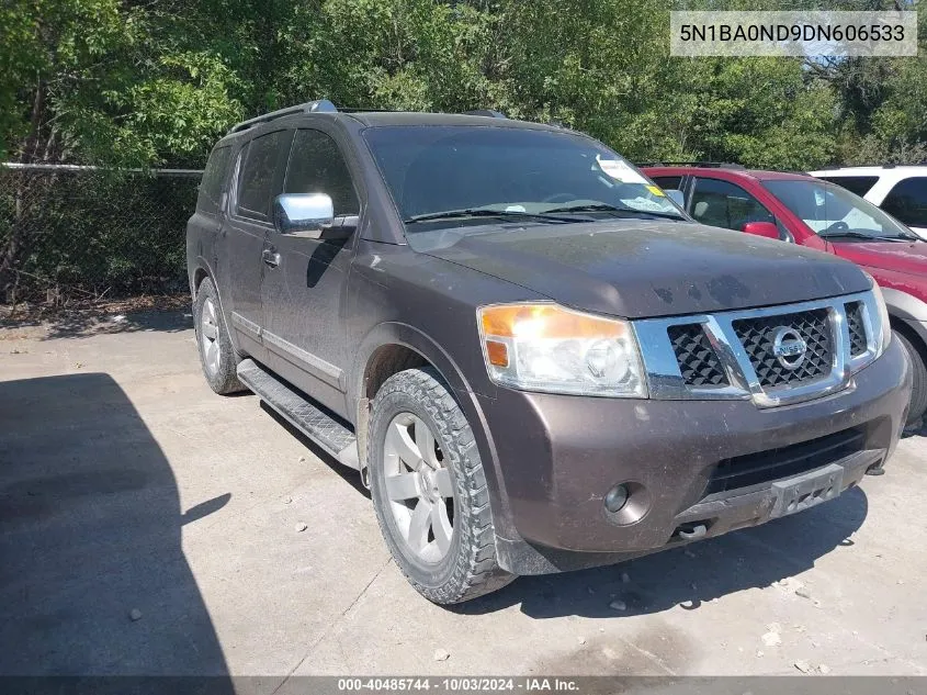 2013 Nissan Armada Sl VIN: 5N1BA0ND9DN606533 Lot: 40485744