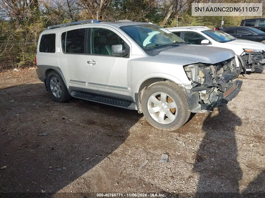 2013 Nissan Armada Sl VIN: 5N1AA0NC2DN611057 Lot: 40768771