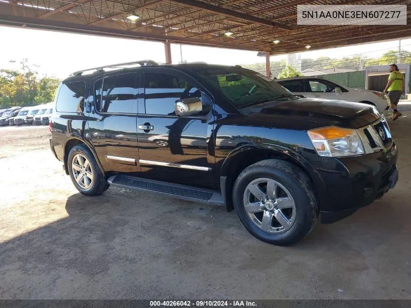 2014 Nissan Armada Platinum VIN: 5N1AA0NE3EN607277 Lot: 40266042