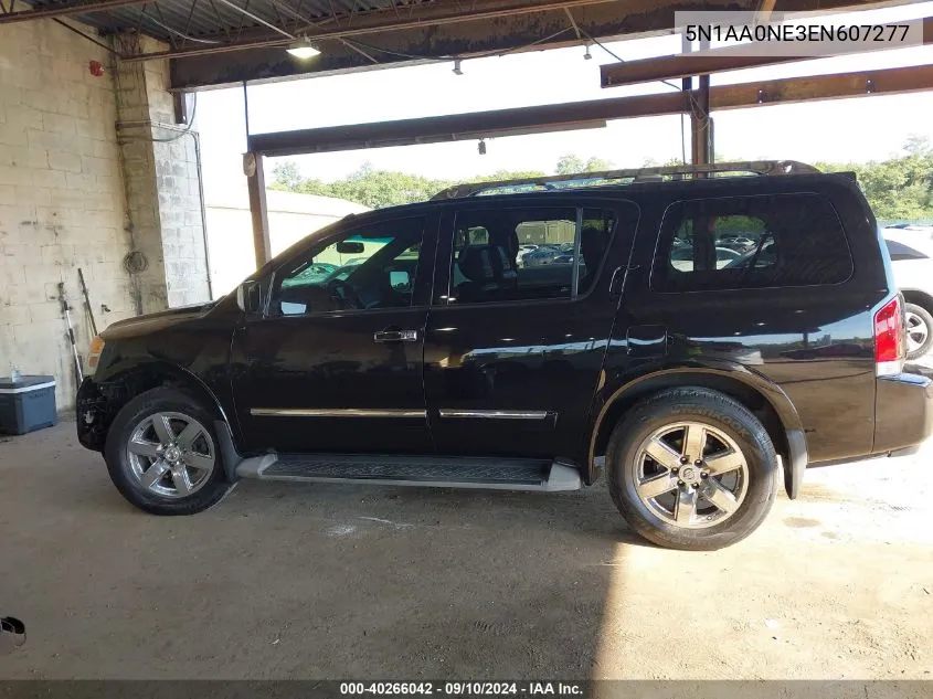 2014 Nissan Armada Platinum VIN: 5N1AA0NE3EN607277 Lot: 40266042