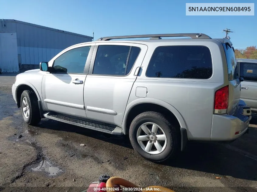 2014 Nissan Armada Sv VIN: 5N1AA0NC9EN608495 Lot: 40710245