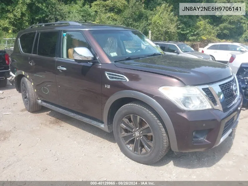 JN8AY2NE6H9706141 2017 Nissan Armada Platinum