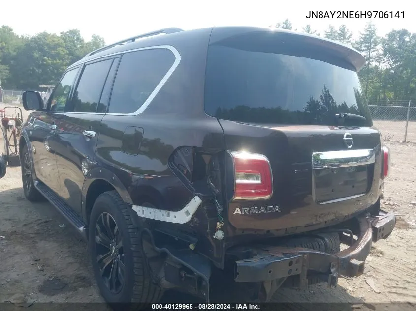 JN8AY2NE6H9706141 2017 Nissan Armada Platinum