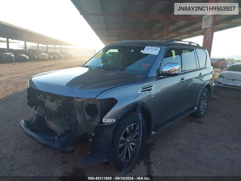 JN8AY2NC1H9503527 2017 Nissan Armada Sv/Sl/Platinum