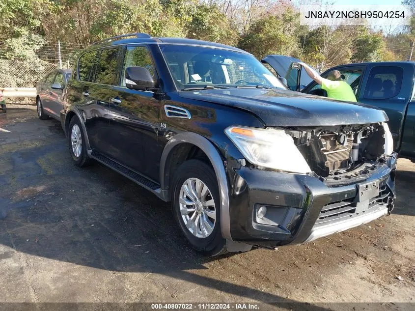 JN8AY2NC8H9504254 2017 Nissan Armada Sv