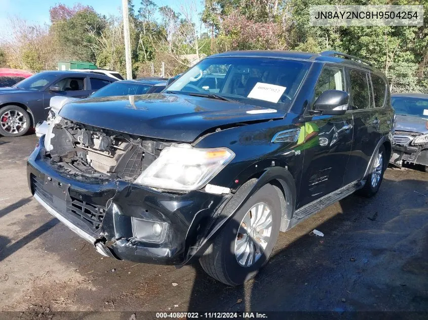 JN8AY2NC8H9504254 2017 Nissan Armada Sv