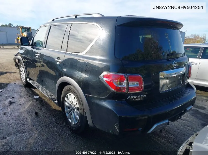 JN8AY2NC8H9504254 2017 Nissan Armada Sv