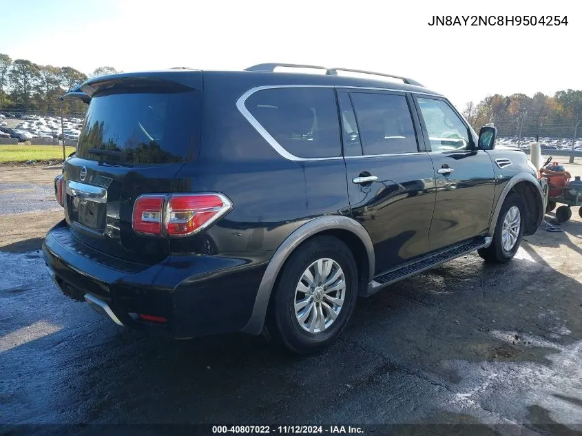 JN8AY2NC8H9504254 2017 Nissan Armada Sv