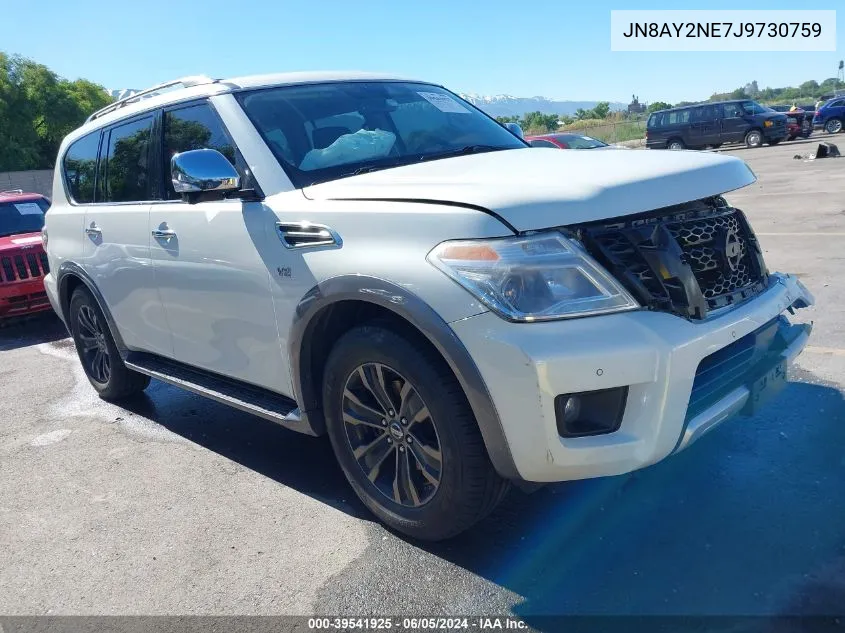 JN8AY2NE7J9730759 2018 Nissan Armada Platinum