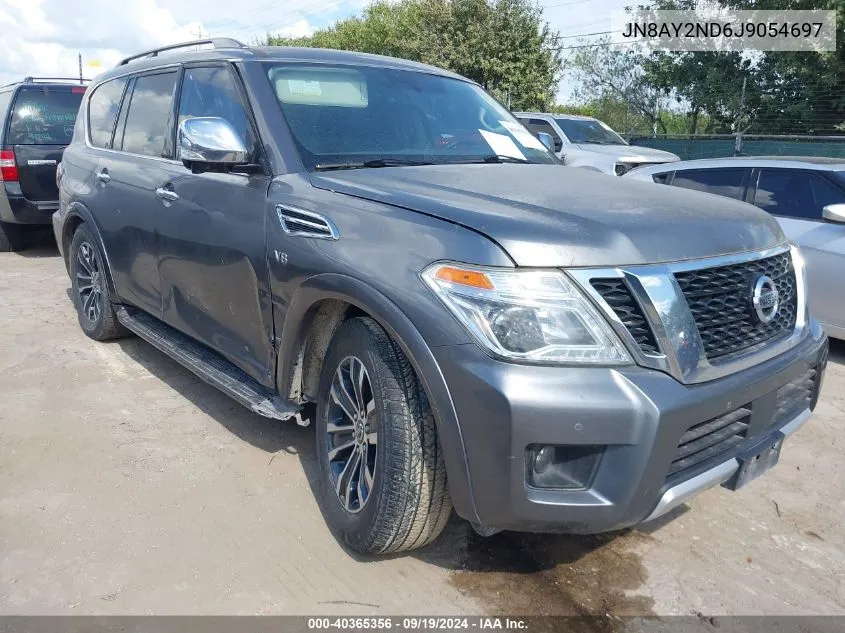 2018 Nissan Armada Sl VIN: JN8AY2ND6J9054697 Lot: 40365356