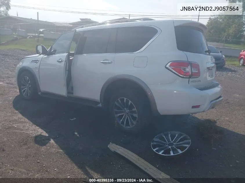 JN8AY2ND2J9057564 2018 Nissan Armada Sl