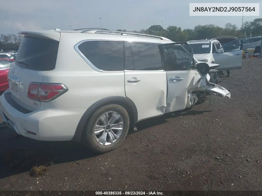 JN8AY2ND2J9057564 2018 Nissan Armada Sl